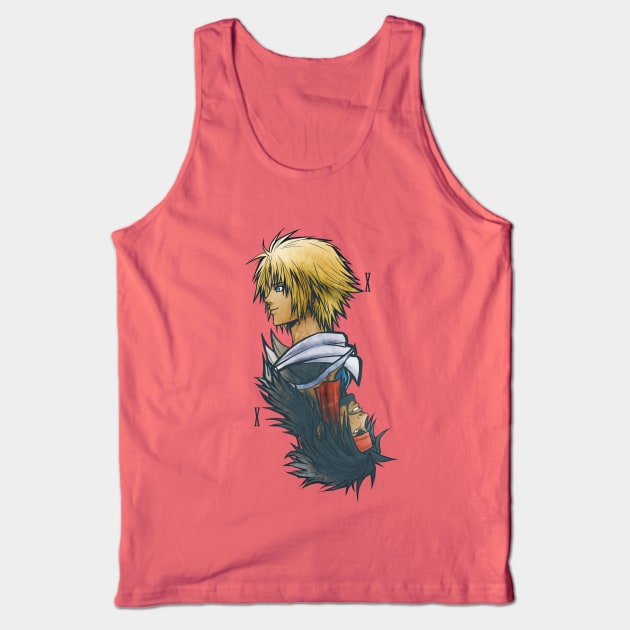 FF10 character art 2 Tank Top by mcashe_art